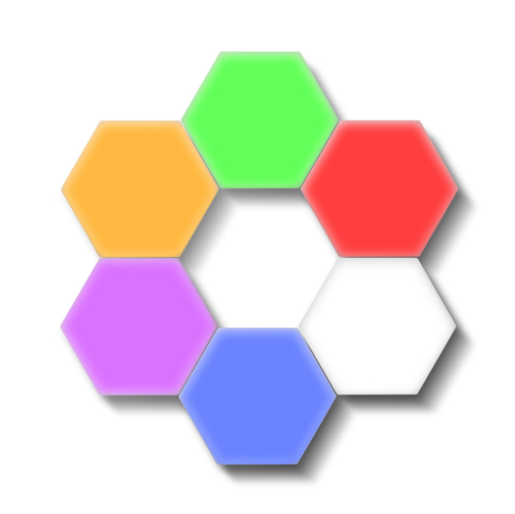 Quantum lamp led Hexagonal lamps modular touch sensitive lighting night light magnetic hexagons creative decoration wall lampara