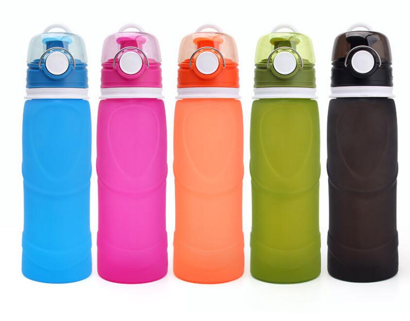 750MLCollapsible Silicone Water Bottles